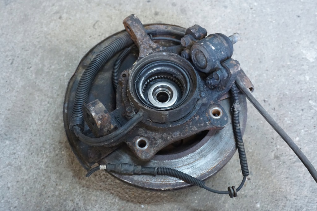 фото №6, Ssangyong actyon ступица поворотный кулак правая 2,0 xdi eu