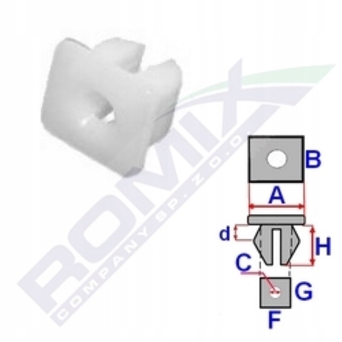 фото №2, Колодка монтажная do honda accord civic logo