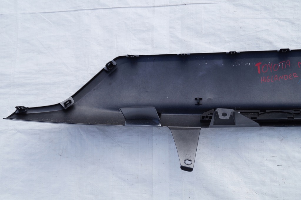 фото №8, Диффузор накладка спойлер dół бампера задняя задняя toyota highlander iv 4