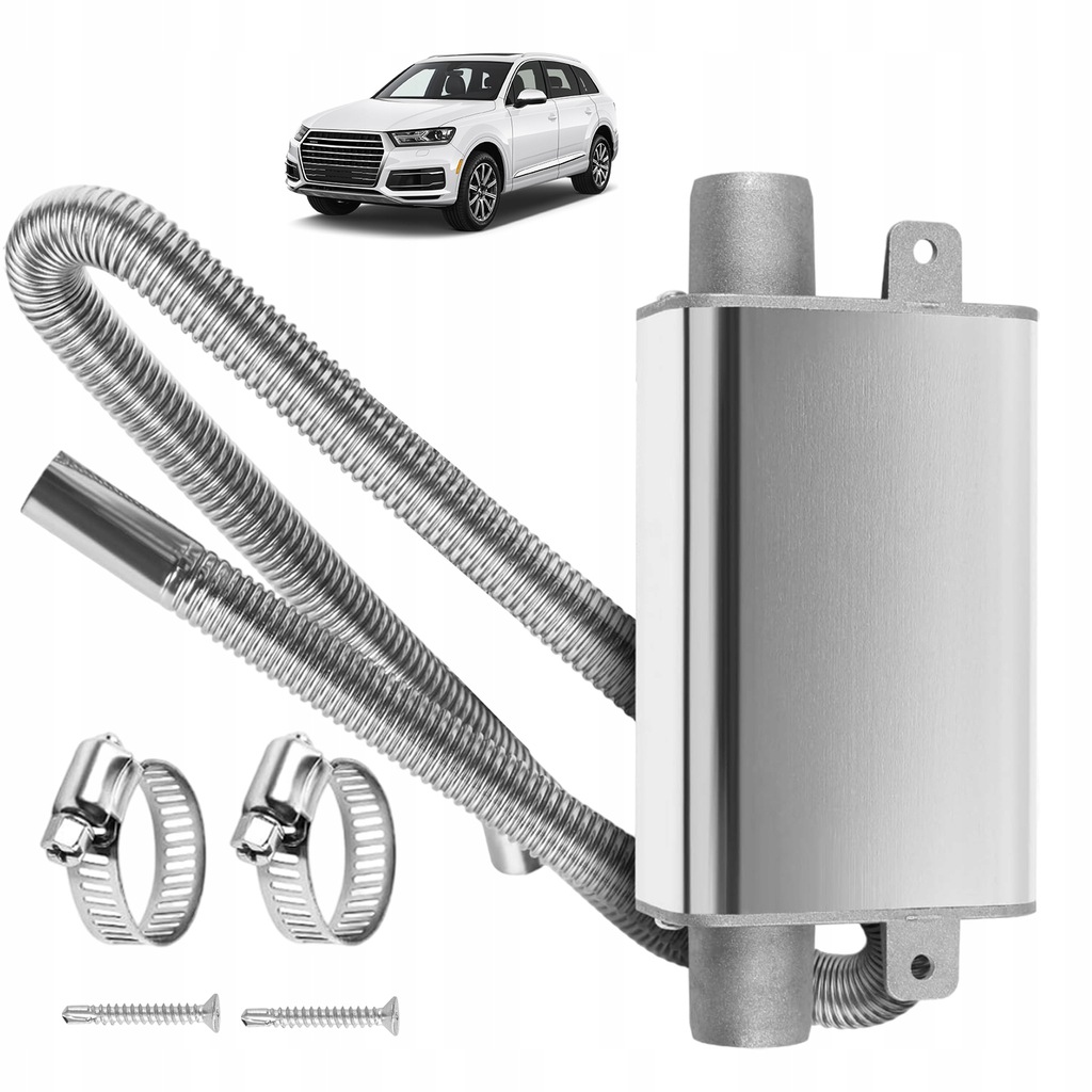 фото №1, 60cm труба вихлопна вихлопних газів обігріву стояночного гасник ø24mm