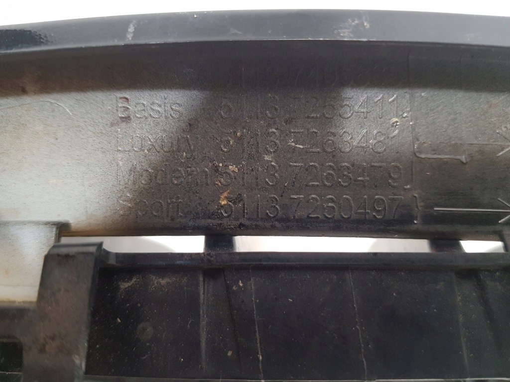 фото №5, Bmw 3 f30 f31 решётка радиатора решётка радиатора левый перед 7405835