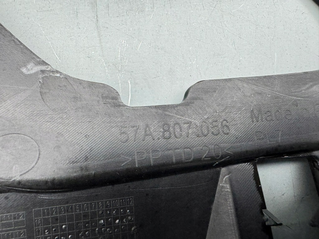 фото №9, Skoda karoq 17-21r напрямна бампера правий перед передній 57a807056