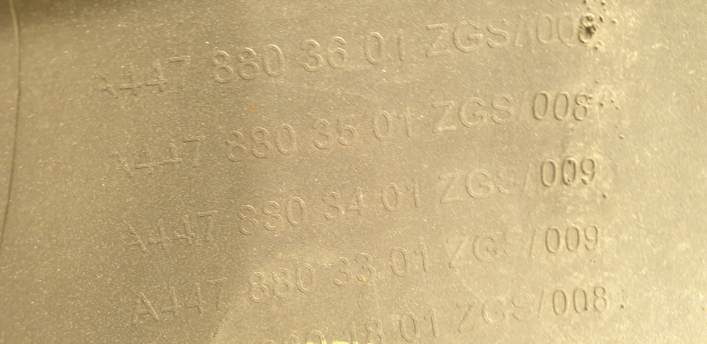 фото №9, Mercedes v-klasa 447 lift бампер передній