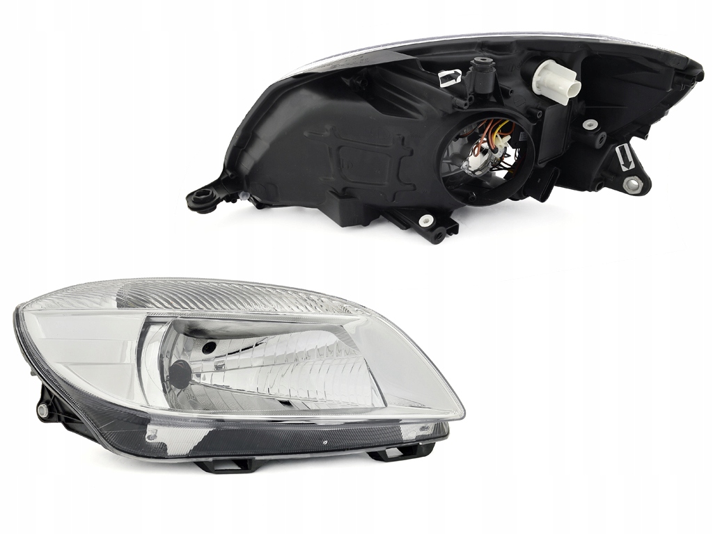 фото №1, Skoda roomster 2010- фара лампа правая hella 5j1941016c