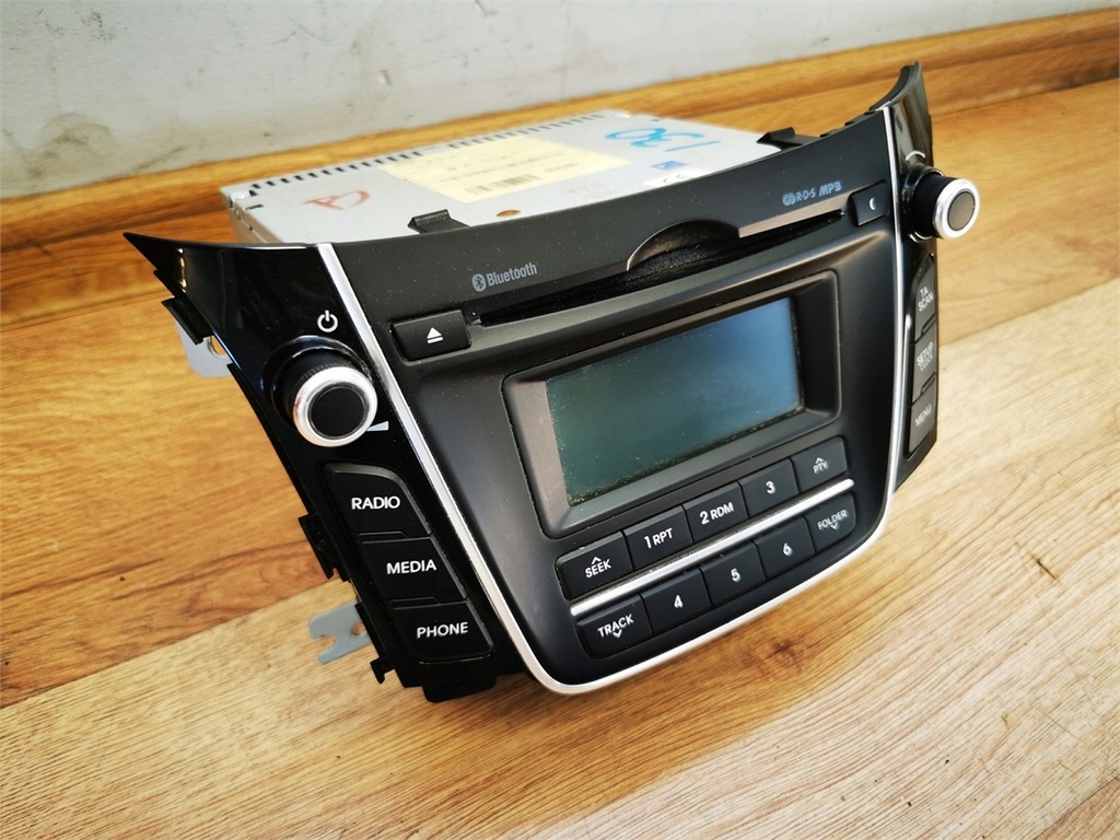 фото №2, Hyundai i30 ii 12-17 оригінальні радіо cd mp3