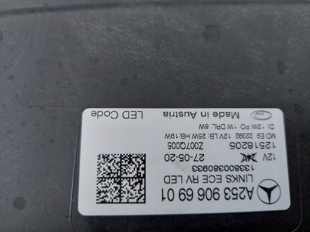 Mercedes glc w253 фара левая led performance с Разборки