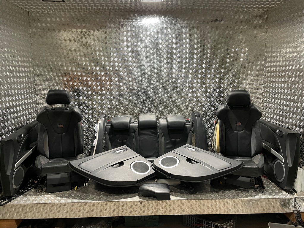 фото №1, Сиденья подогрев заднее сиденье обшивки салон кожа seat leon ii fr