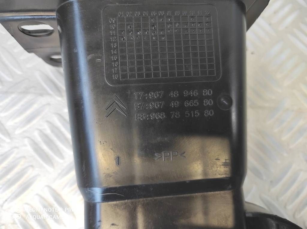 фото №8, Peugeot 308 i t7 lift балка нижня перед підсилювач бампера передній