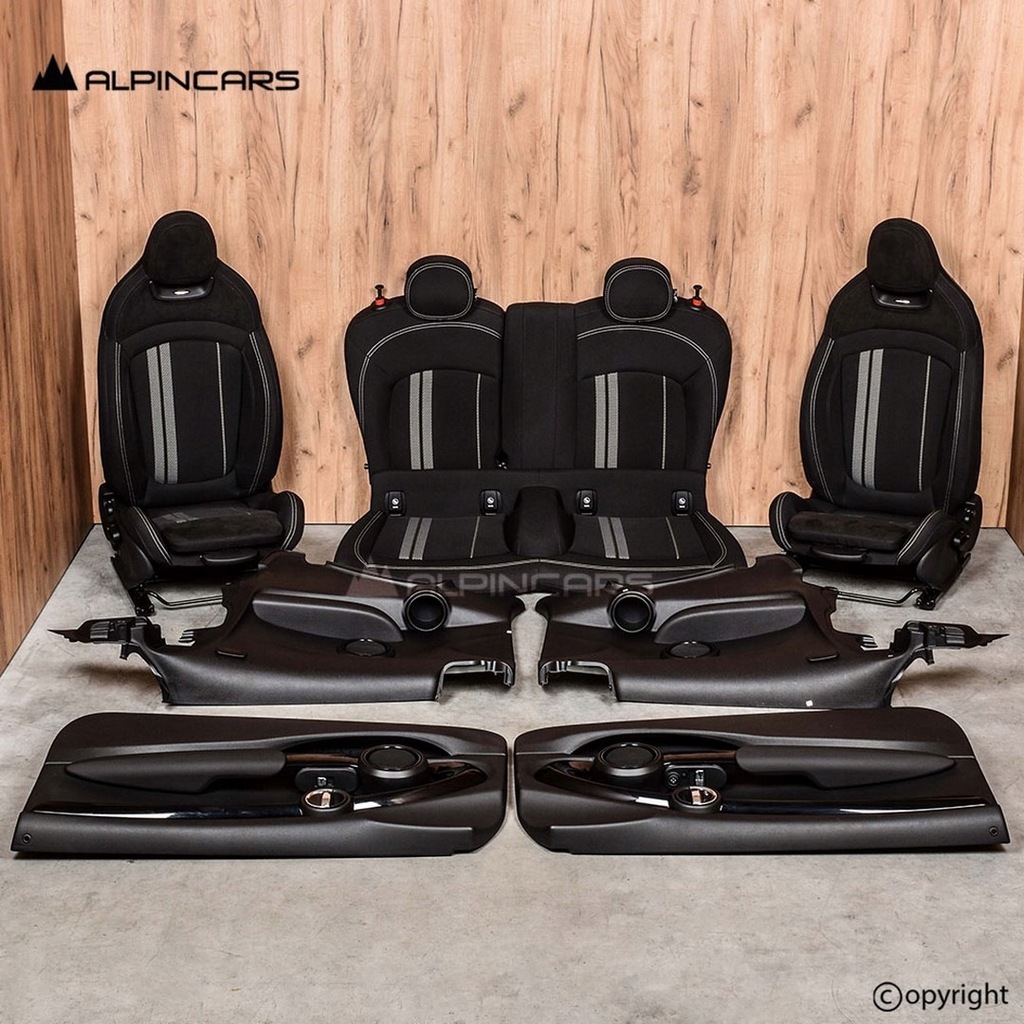 фото №12, Mini f56 jcw works оббивка сидіння середина