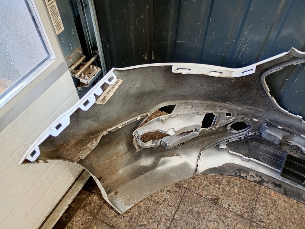 фото №13, Jk21-17f003 бампер перед ford transit custom turneo белый