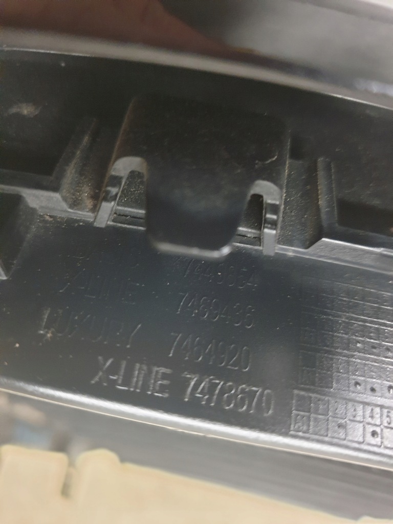 фото №11, Bmw czarna решітка радіатора x3 g01 x4 g02 права 7464920