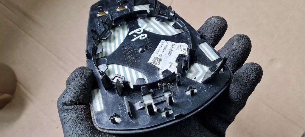 фото №6, S3 8v sedan a3 вкладыш зеркало фотохромный правое правый перед 8v0857536m