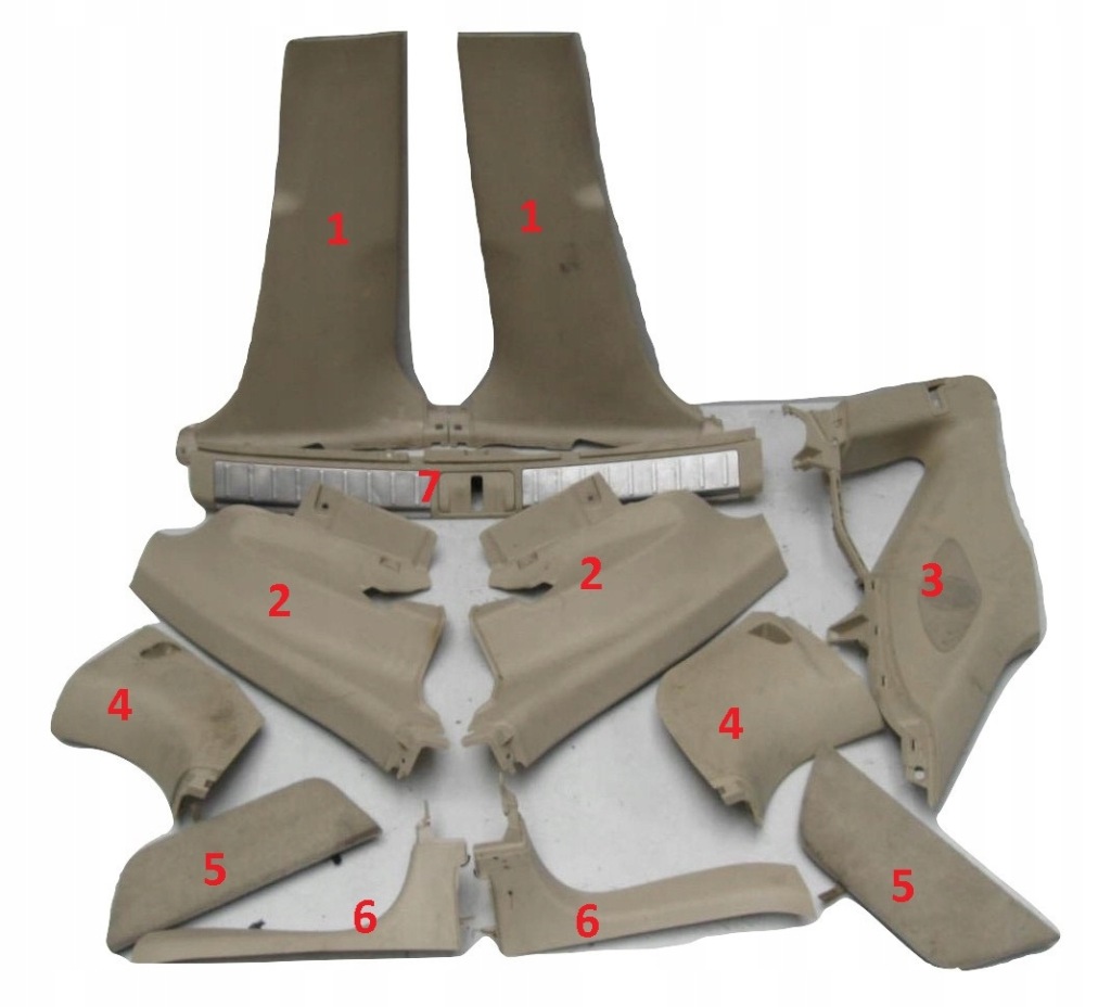 Купити Накладка корпус поріг багажника lexus rx450 09-