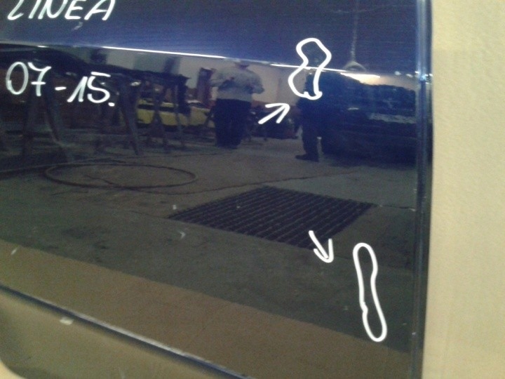 фото №3, Fiat linea 2007 дверь правое задняя