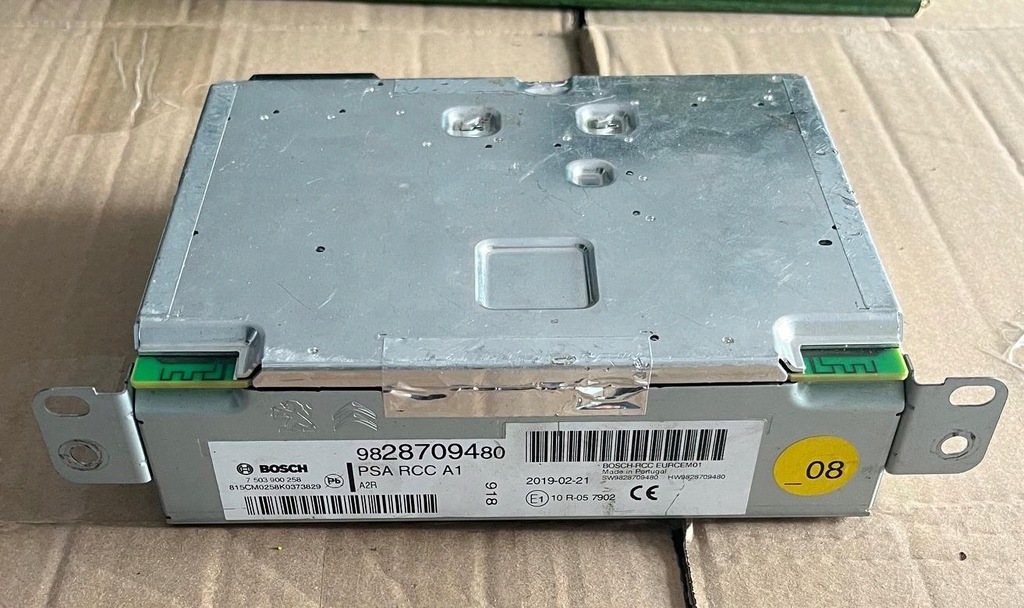 фото №1, Радио навигация peugeot citroen c3 iii rifter berlingo iv 9828709480 rcc a1