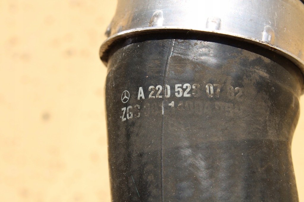 фото №9, Mercedes w220 3.2 cdi труба інтеркулер