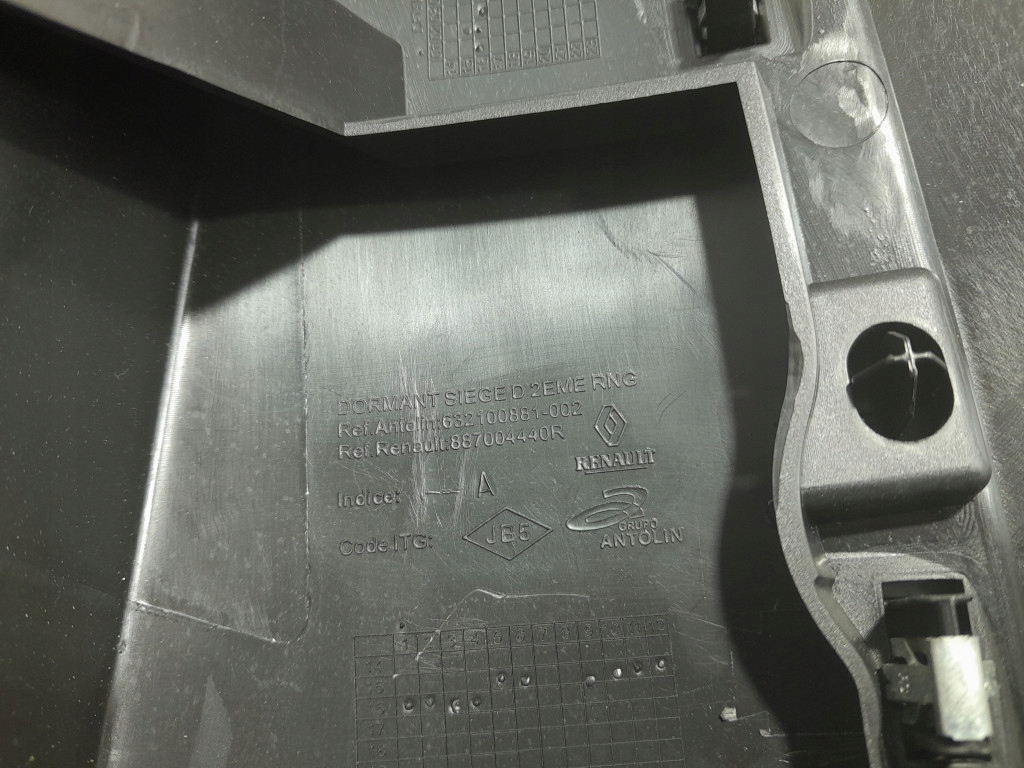 фото №8, Renault megane iv hb 5d комплект захист bok правий 768368069r