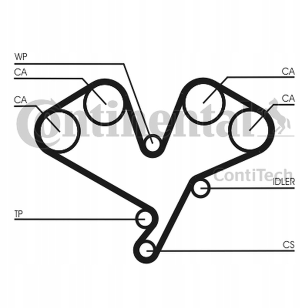 Купить Ct 1113 ремень распределительного вала