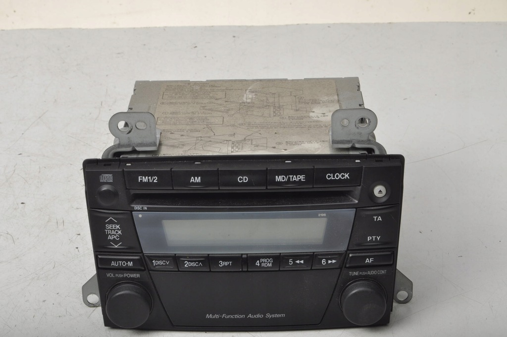 фото №1, Mazda mpv ii радио cd