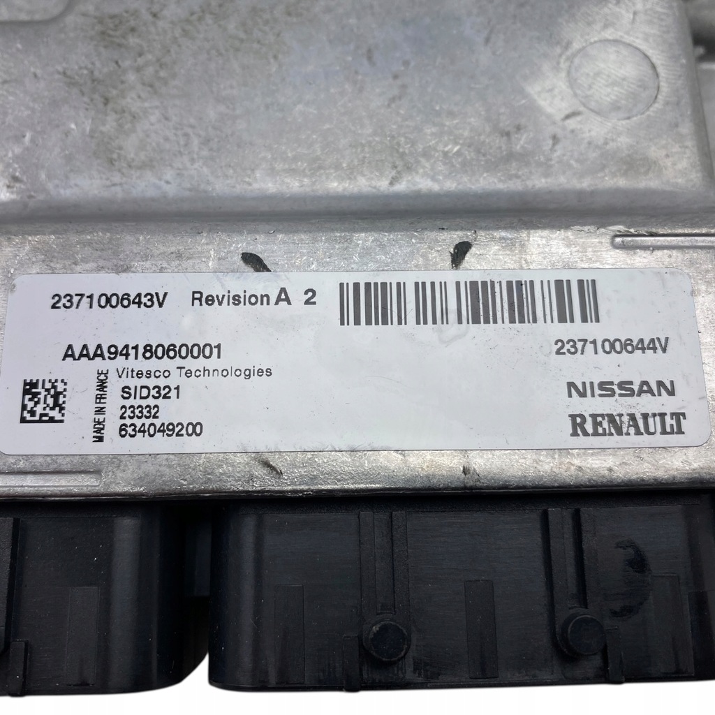 фото №13, Бортовой компьютер двигателя ecu renault master iii lift 2.3 dci 237100643v 237100644v