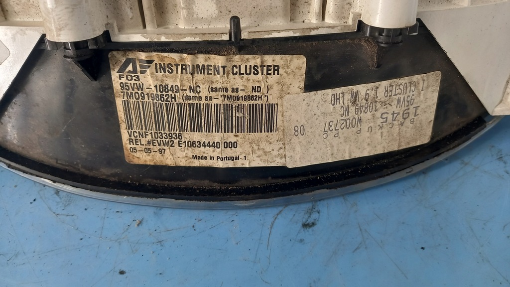 фото №4, Счетчик vw sharan 1.9tdi 97r