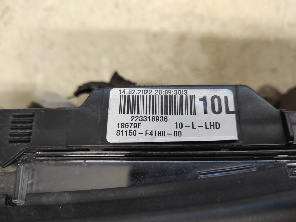 фото №12, Toyota c-hr chr lift 19- лампа левая перед full led 81150-f4180-00