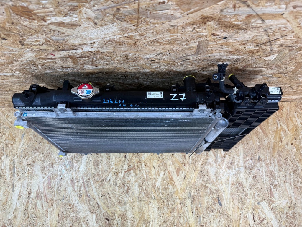 фото №7, Комплект радиатор радиатор вентилятор honda jazz v 1.5 гибрид 2020-