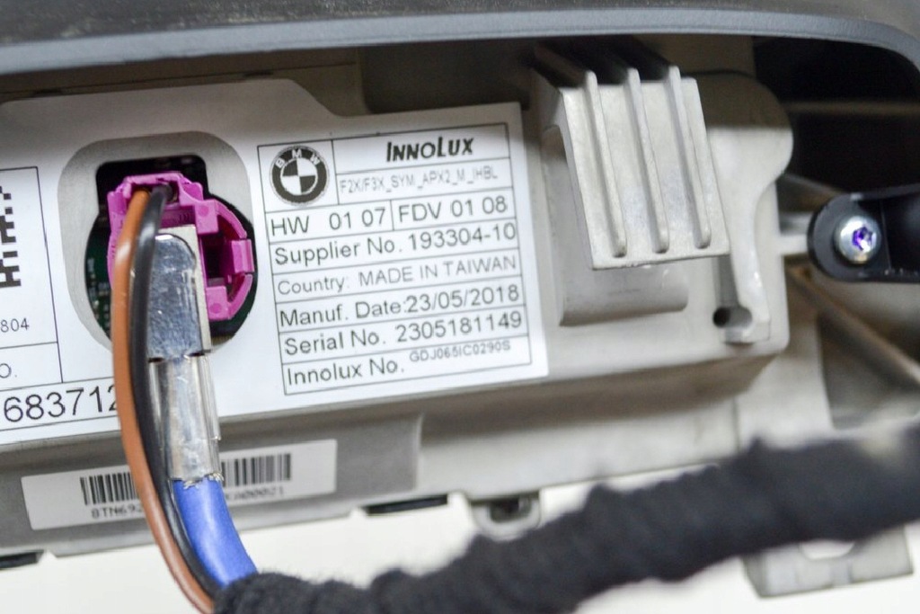 фото №8, Bmw 2 cabrio f23 218i sat nav многофункциональный дисплей ekranowy 6837128 8