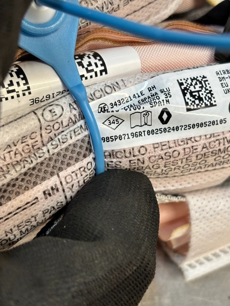 фото №3, Подушка безпеки шторка безпеки права renault austral 985p07196r