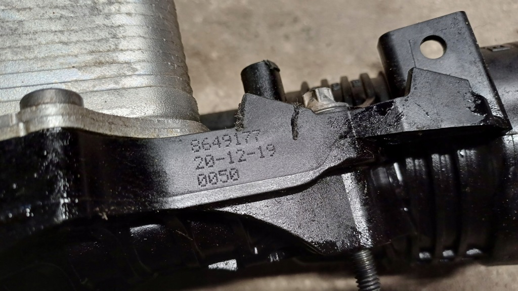 Mini cooper f55 1.5 b корпус фильтра масла защита радиатор 8649177 в Украине