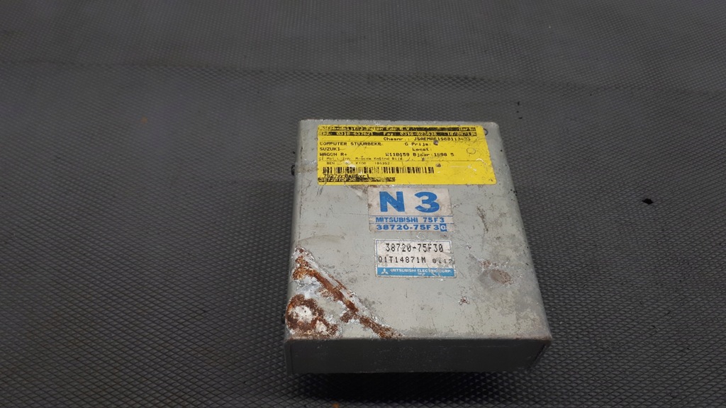 фото №1, 38720-75f30 бортовой компьютер suzuki wagon r+ 1.0 98r