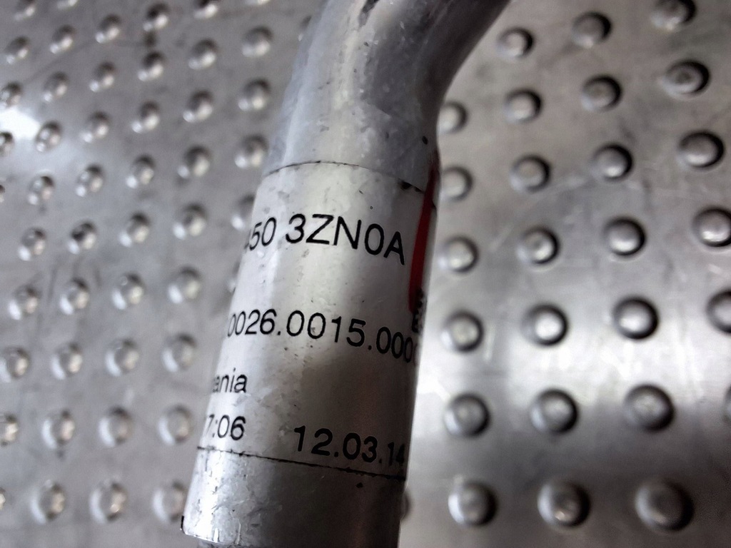 фото №5, Шланг кондиционера 924503zn0a nissan pulsar 1.5d