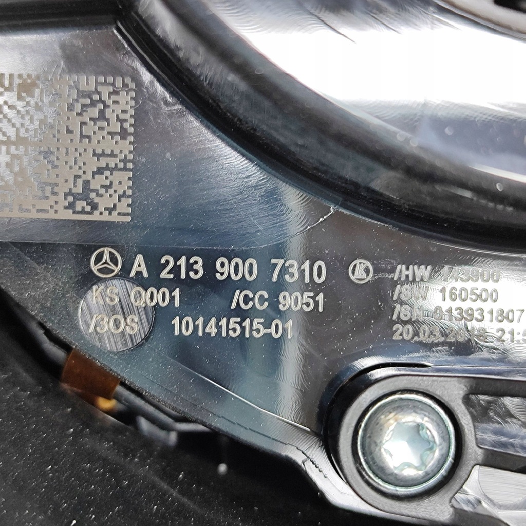 фото №10, Mercedes-benz e w213 2018 рычаг / переключатель поворотники