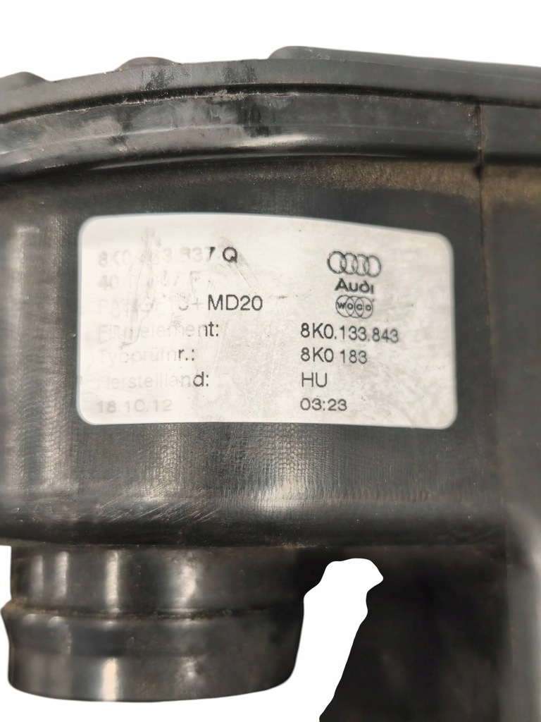 фото №8, Audi q5 sq5 2013 комплект корпус фільтра повітря