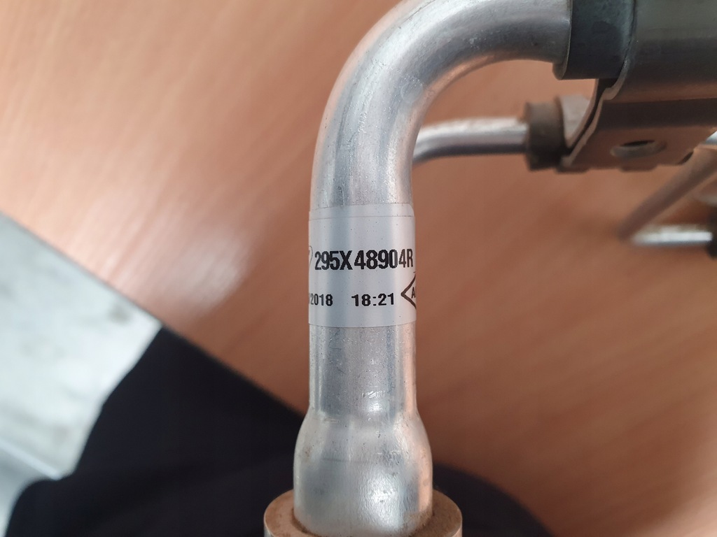 фото №10, Шланг wąż трубка кондиціонера renault zoe i 18r 295x50062r 295x62702r