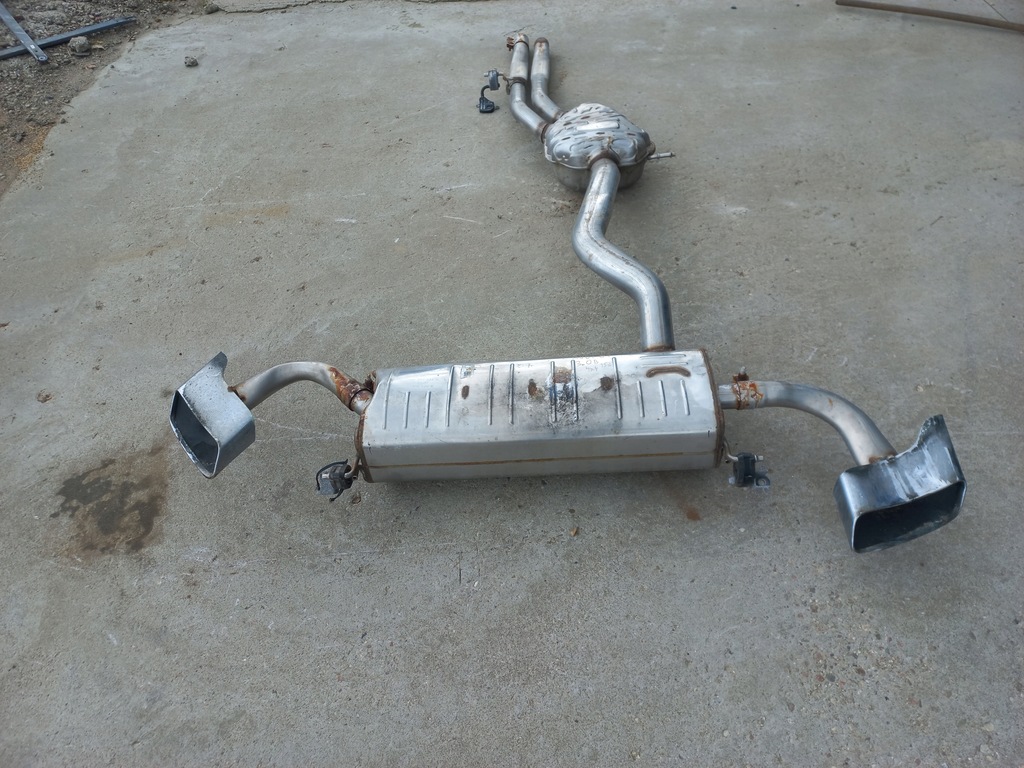 фото №10, Audi q7 4m 15- гаситель труба выхлоп 4m0253611n