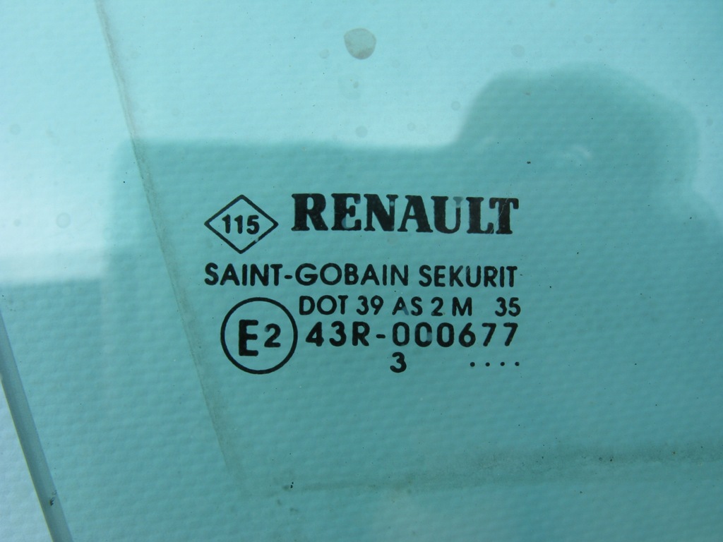 фото №2, Скло двері права renault vel satis 43r-000677 dot 39 as2 m35