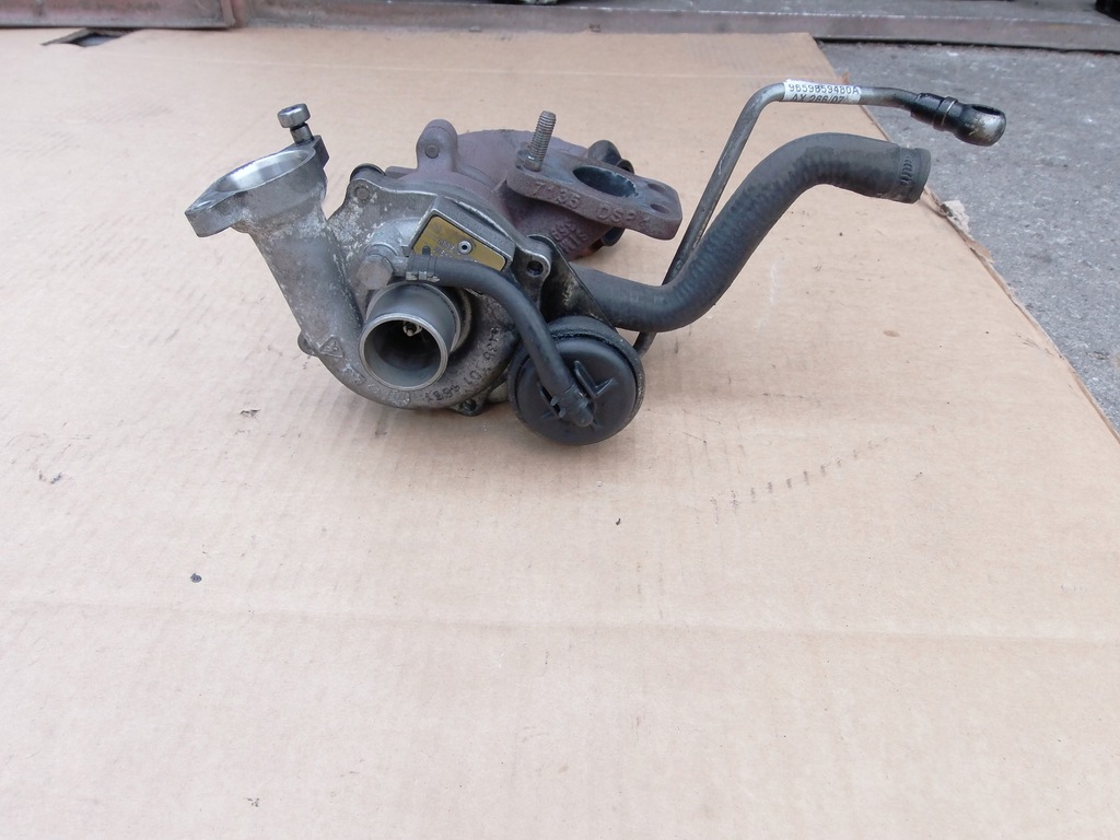 фото №5, Турбонагнетатель 1,4 hdi 54351014801 citroen c3 i 2002-09 lift