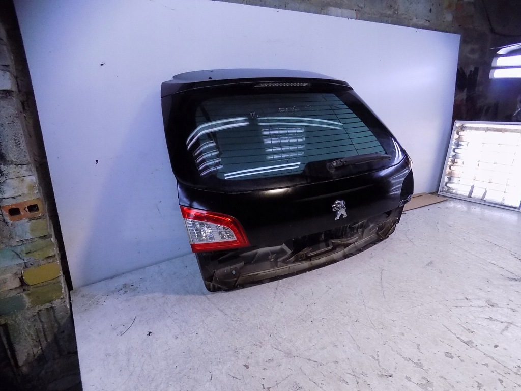 фото №10, Peugeot 508 i 13r ktvd sw kombi крышка багажника с стекло задняя