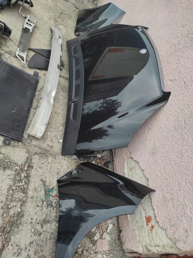 фото №14, Mercedes a klasa w169 капот крыло бампер перед