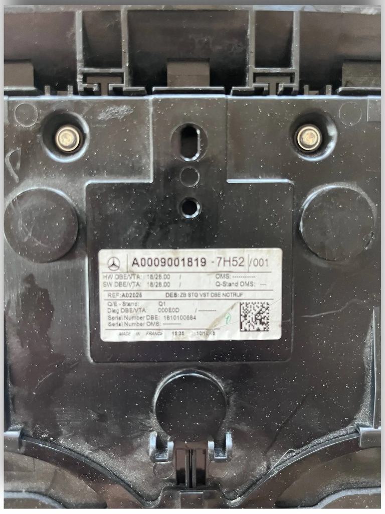 фото №7, Mercedes w247 лампа стельовий a0009001819 #121 !m