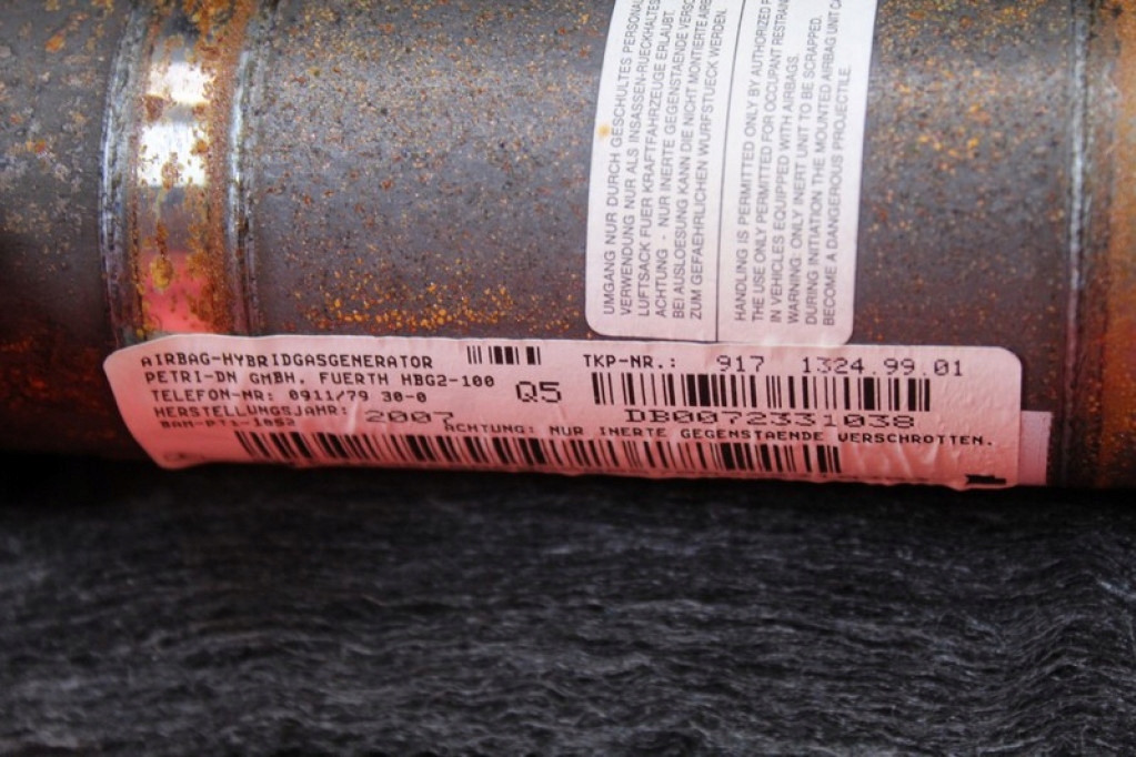 фото №13, Панель приладів приладова панель  панель приладів подушка безпеки eu mercedes b-klasa w245 05-08