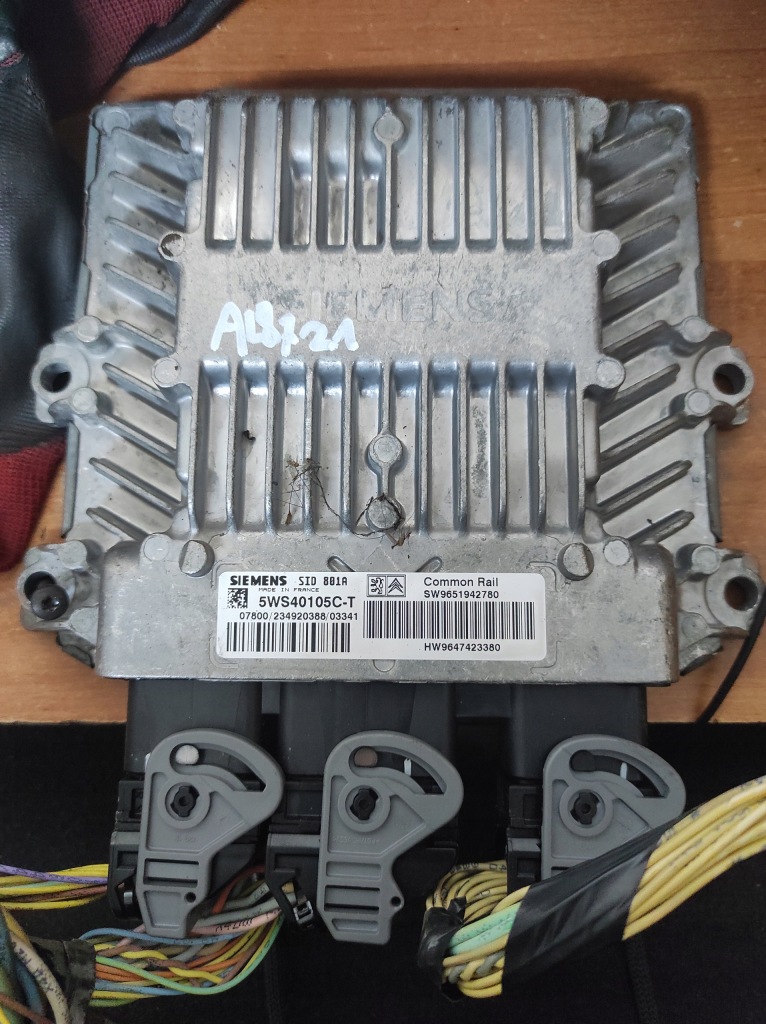 фото №1, 9651942780 бортовой компьютер блок управления citroen c5