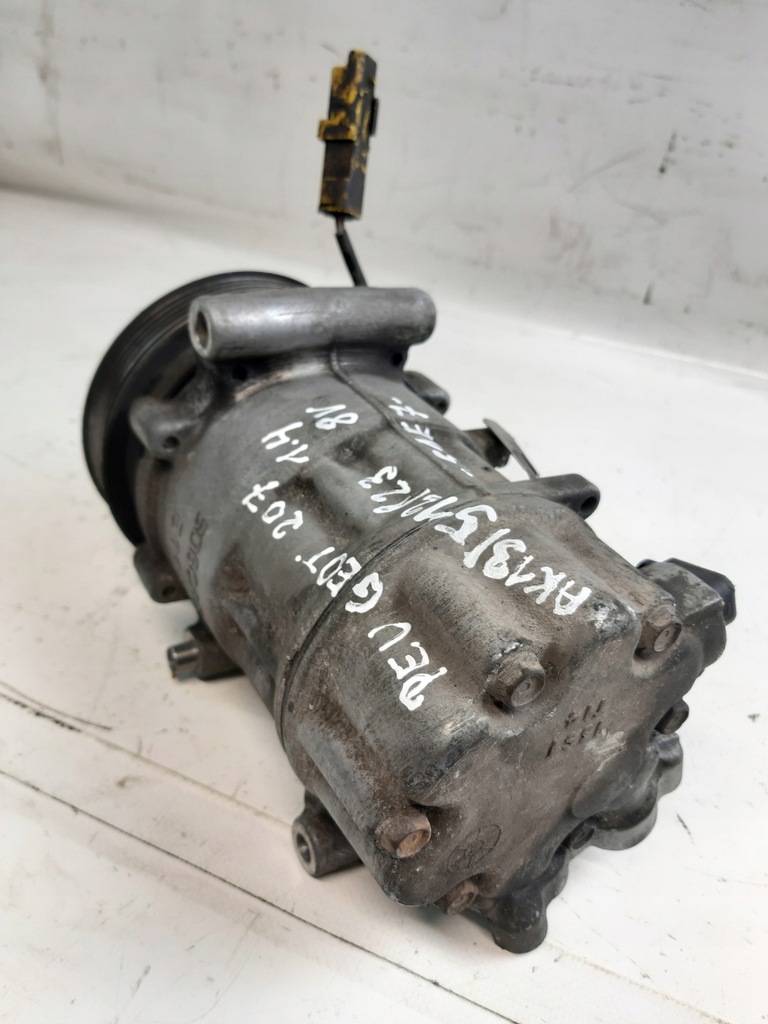 фото №6, Компресор кондиціонера sanden peugeot 207 1.4b 9651910980