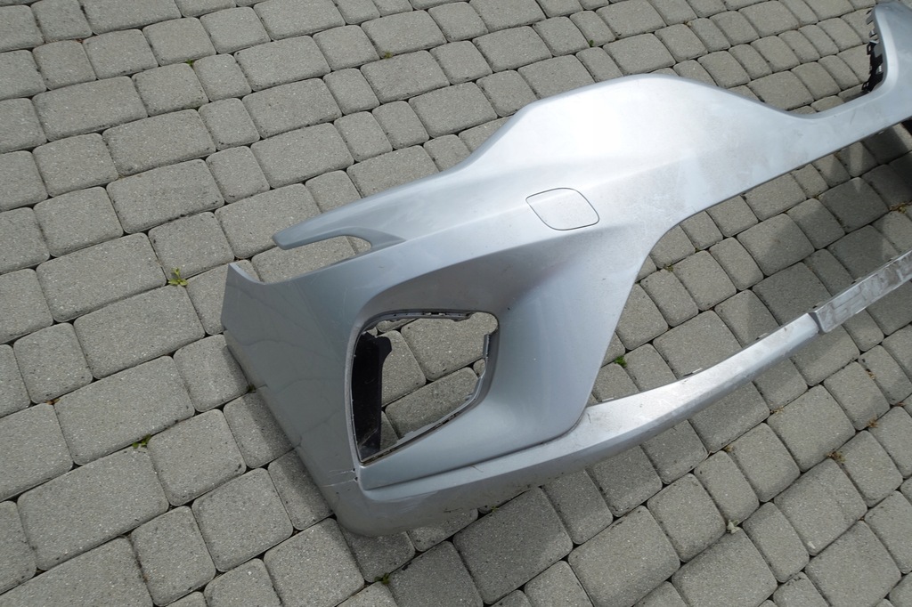 фото №6, Renault clio v бампер передний оригинал серебряный