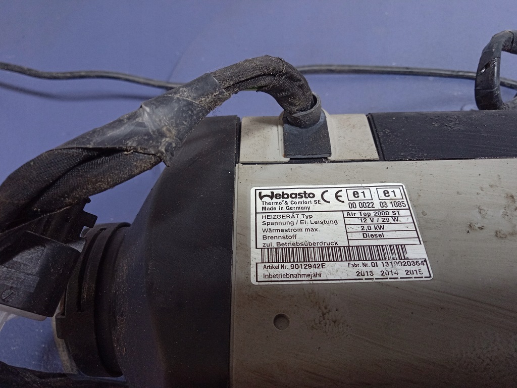 фото №5, Mitsubishi l200 iv webasto airtop 2000 st 2.0 kw