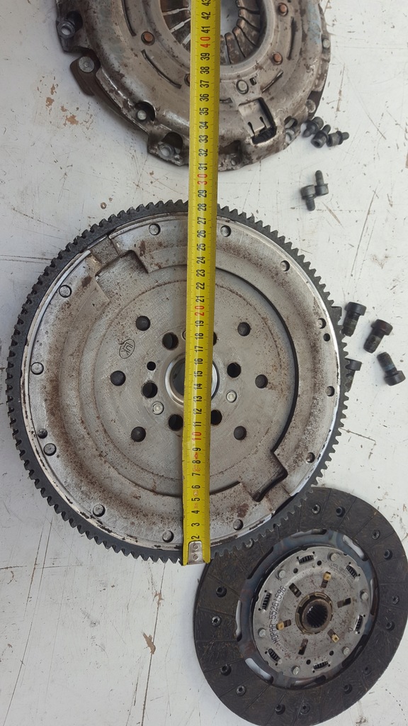 фото №6, Зчеплення маховик з двома масами притиск диск fiat 500x doblo jeep renegade 1.6 дизель