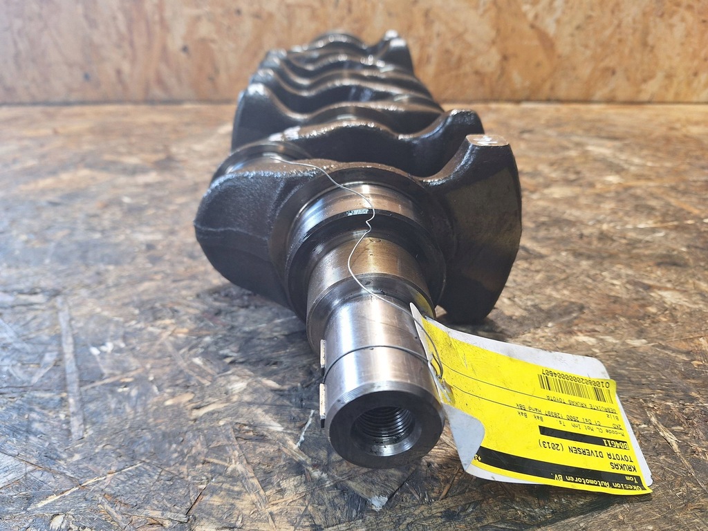 фото №7, Wał коленчатый toyota hilux vi 01-06 2.4 td 2kd номинал