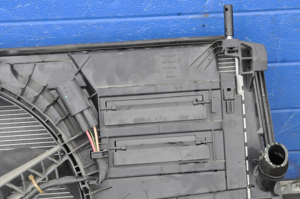 фото №11, Bmw f48 2.0 d радиатор охлаждающая жидкость кондиционера комплект 7617609