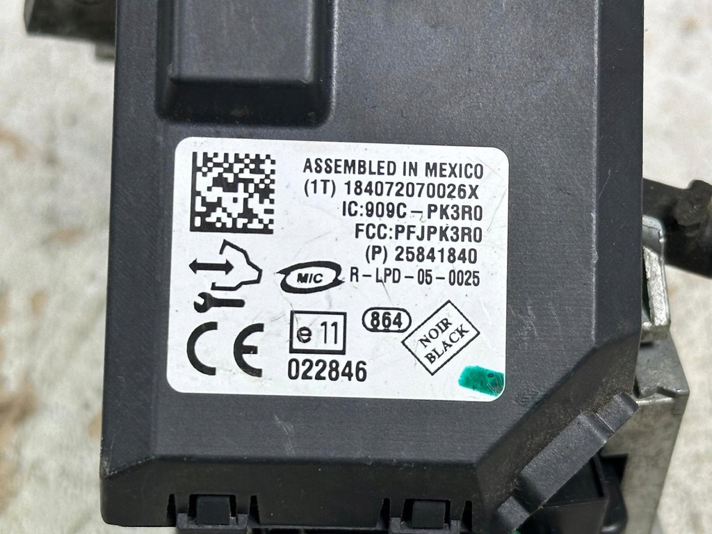 фото №10, Tahoe yukon escalade 07-14r замок зажигания с ключ модуль иммобилайзер oem